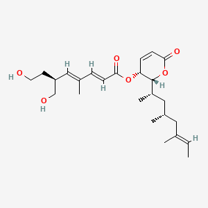 Chemical structure of Rasfonin