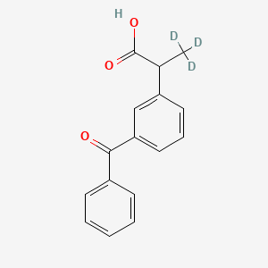 Chemical structure of Ketoprofen-d3