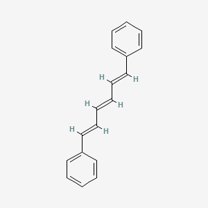 Chemical structure of 1,6-Diphenyl-1,3,5-hexatriene