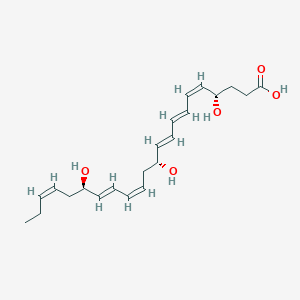 Chemical structure of AT-Resolvin D3