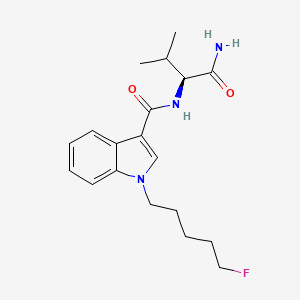 Chemical structure of 5-fluoro ABICA
