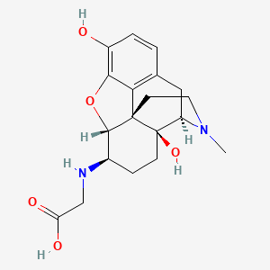 Chemical structure of 5-fluoro MDMB-PICA metabolite 8