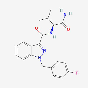 Chemical structure of AB-FUBINACA isomer 5