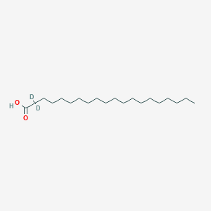 Chemical structure of Arachidic Acid-d2