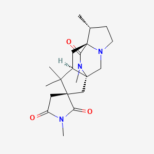 Chemical structure of Aspergillimide
