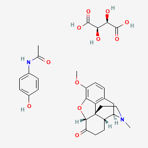 Chemical structure of Benazepril Acyl-β-D-Glucuronide