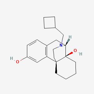 Chemical structure of Butorphanol (tartrate) (CRM)