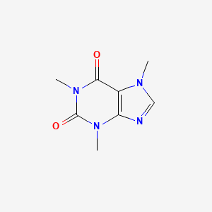 Chemical structure of Caffeine