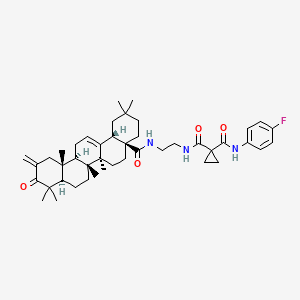 Chemical structure of CAY10735