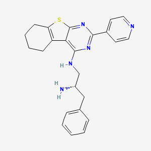 Chemical structure of CRT0066854