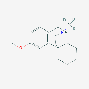 Chemical structure of Dextromethorphan-d3 (CRM)