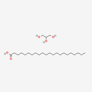 Chemical structure of Didocosanoin