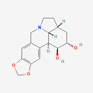 Chemical structure of Dihydrolycorine
