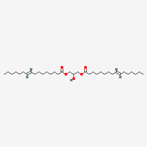 Chemical structure of Dipalmitelaidin