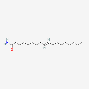 Chemical structure of Elaidamide