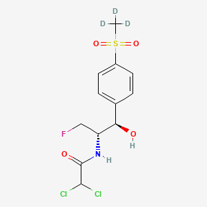 Chemical structure of Florfenicol-d3