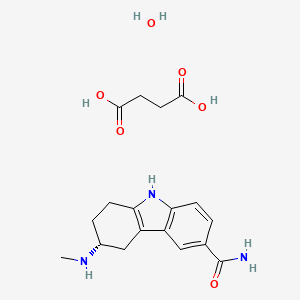 Chemical structure of Frovatriptan Succinate