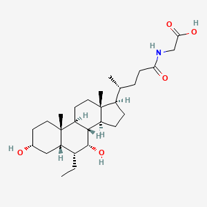 Chemical structure of Glyco-Obeticholic Acid