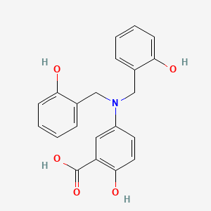 Chemical structure of Lavendustin B