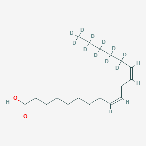 Chemical structure of Linoleic Acid-d11