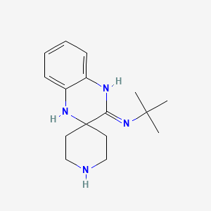 Chemical structure of Liproxstatin-1 analog