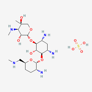 Chemical structure of Micronomicin (sulfate)
