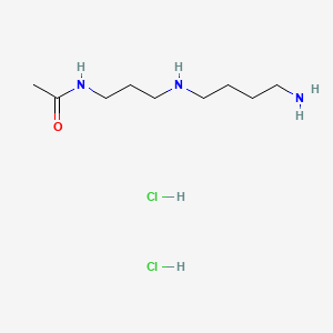 Chemical structure of N1-Acetylspermidine (hydrochloride)