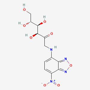 Chemical structure of NBD-Fructose