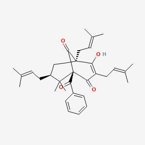 Chemical structure of Nemorosone