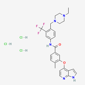 Chemical structure of NG 25 (hydrochloride)