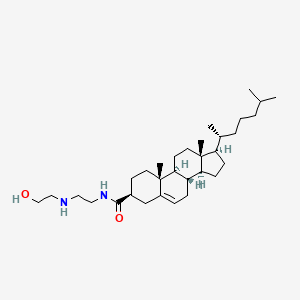 Chemical structure of OH-Chol