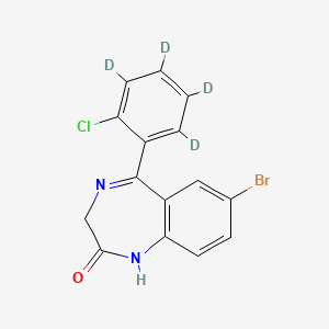Chemical structure of Phenazepam-d4