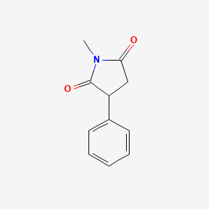 Chemical structure of Phensuximide
