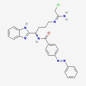 Chemical structure of Photoswitchable PAD inhibitor