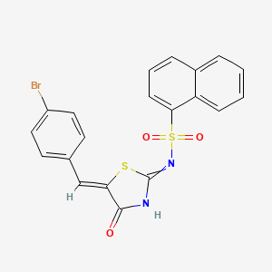 Chemical structure of Pitstop2