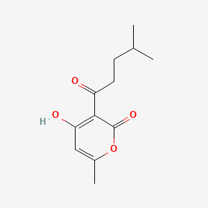 Chemical structure of Pogostone