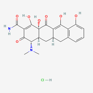Chemical structure of Sancycline hydrochloride