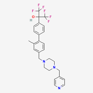 Chemical structure of SR 1903