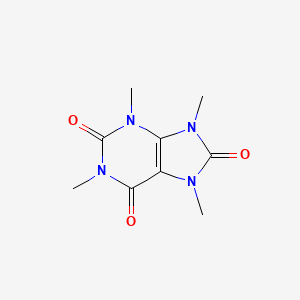 Chemical structure of Theacrine