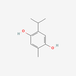 Chemical structure of Thymohydroquinone