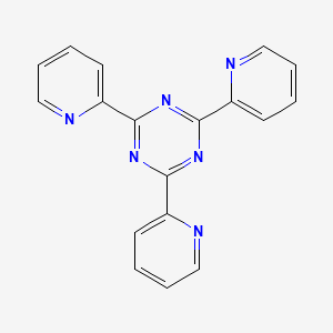 Chemical structure of TPTZ