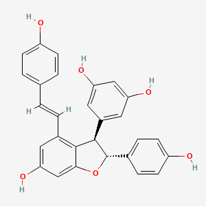 Chemical structure of trans-ε-Viniferin