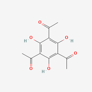Chemical structure of Triacetylphloroglucinol