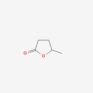Chemical structure of γ-Valerolactone