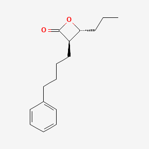 Chemical structure of (±)-trans-GK563