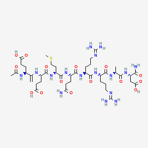 Chemical structure of Acetyl Octapeptide-3