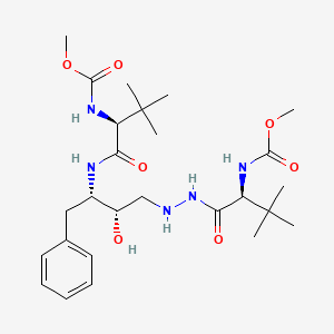 Chemical structure of Des(benzylpyridyl) Atazanavir