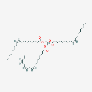 Chemical structure of 1,2-Dioleoyl-3-α-Linolenoyl-rac-glycerol