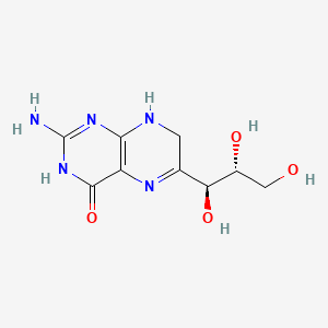 Chemical structure of 7,8-Dihydroneopterin
