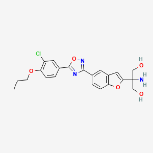Chemical structure of AKP-11